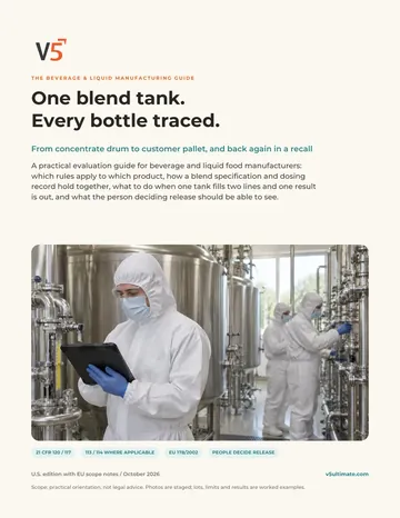 Cover of The Beverage & Liquid Manufacturing Guide