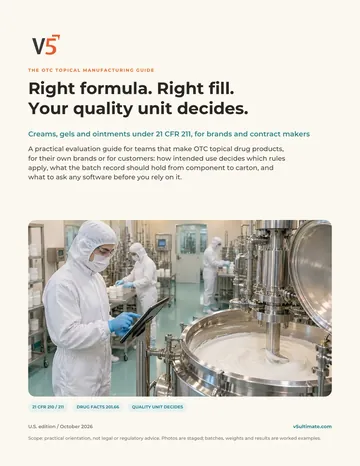 Cover of The OTC Topical Manufacturing Guide