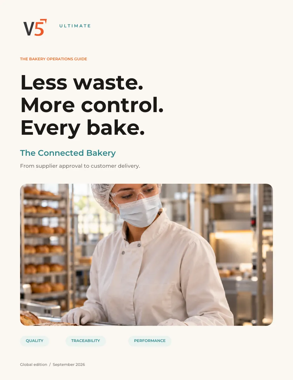 Cover of The Connected Bakery guide by V5 Ultimate