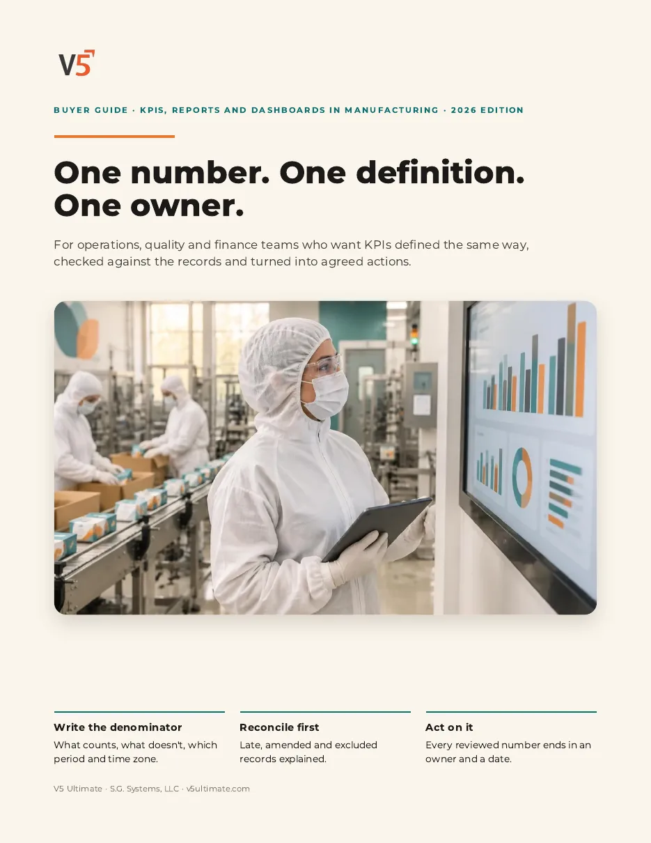 Cover of the Operational Analytics Buyer Guide